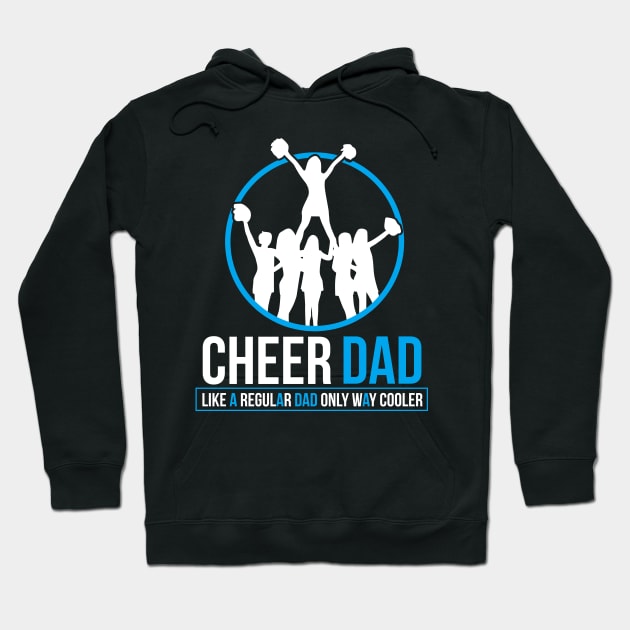 Dad cheerleading Hoodie by dennex85